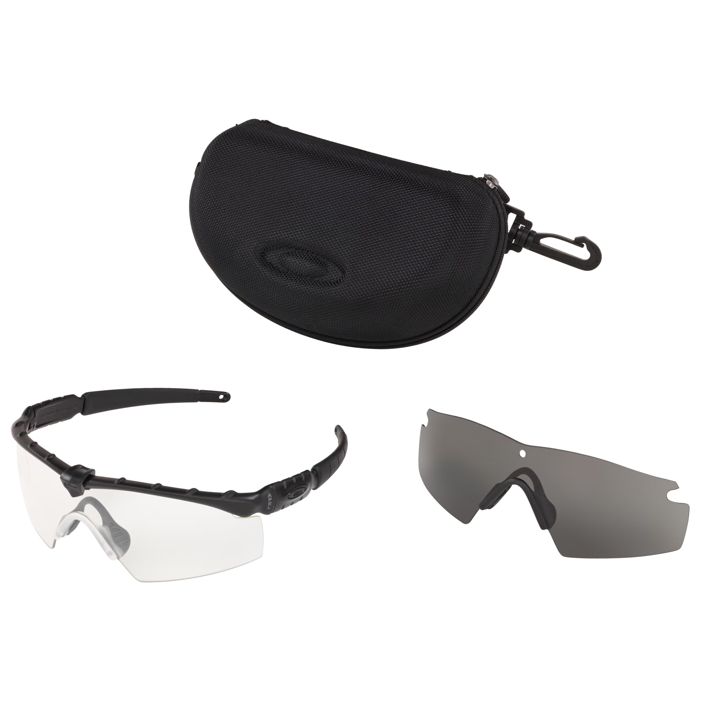 Oakley SI Ballistic M Frame 2.0 Strike Array Black Frame with Clear and Grey Lenses