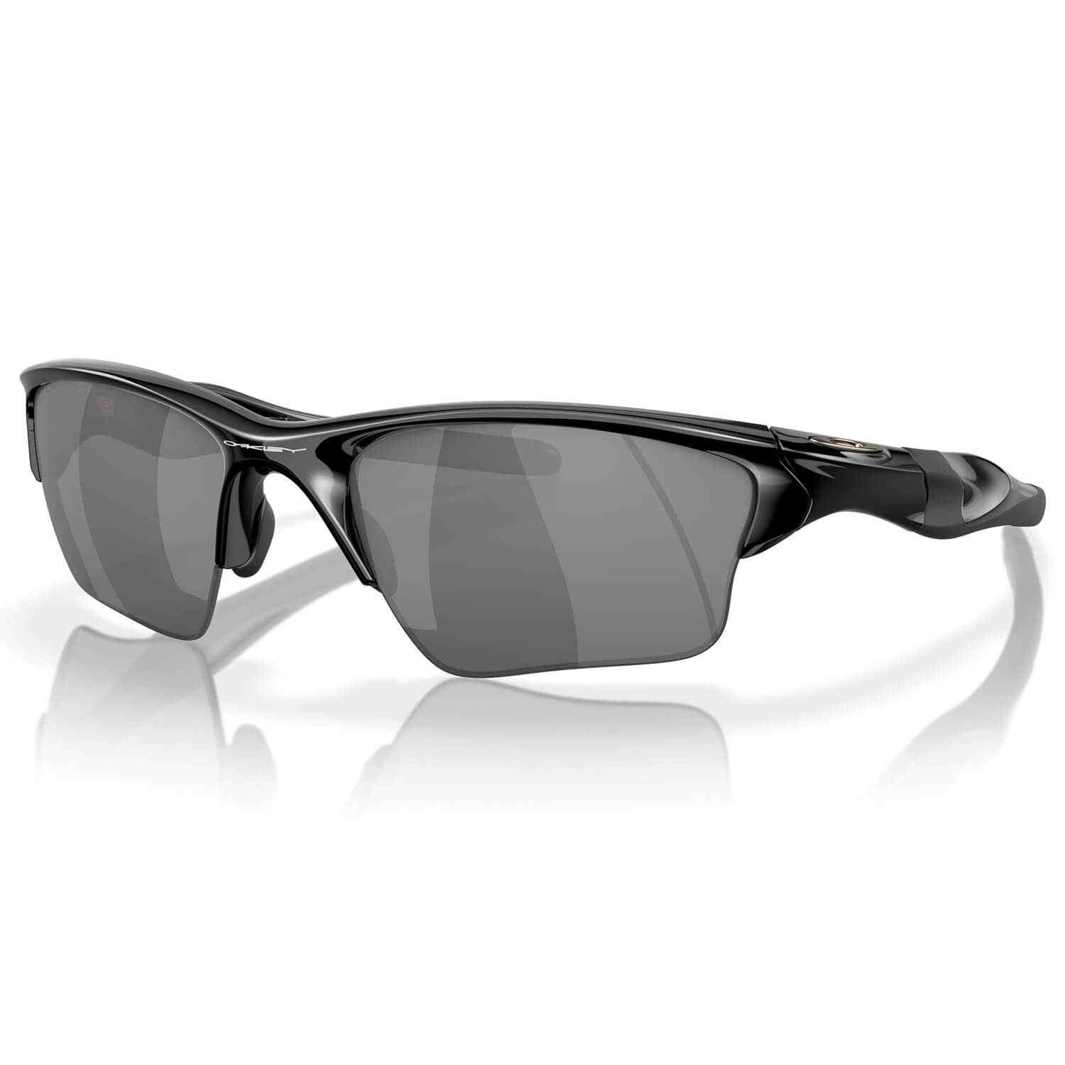 Oakley Half Jacket 2.0 XL Sunglasses Polished Black with Black Iridium Lenses-Safety Glasses USA