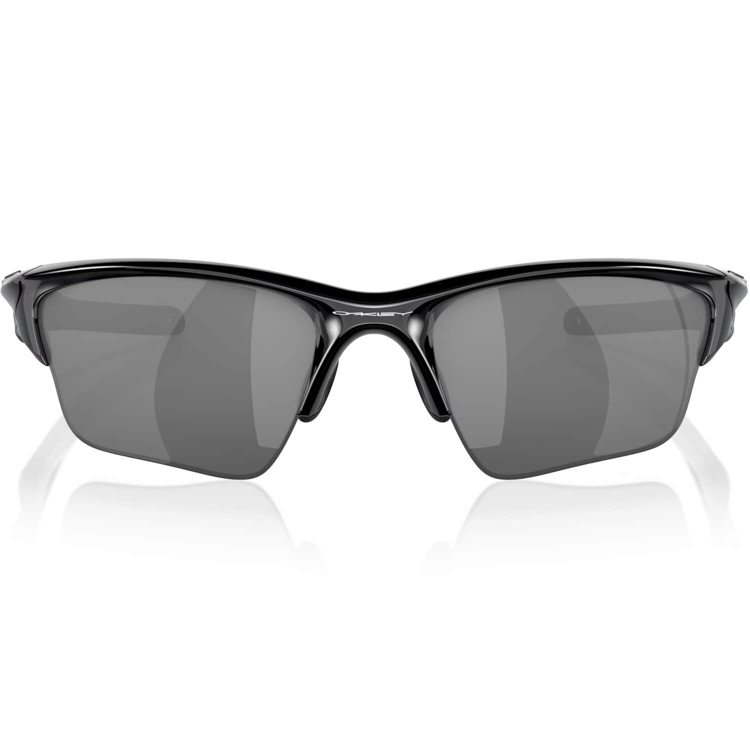 Oakley Half Jacket 2.0 XL Sunglasses Polished Black with Black Iridium Lenses-Safety Glasses USA