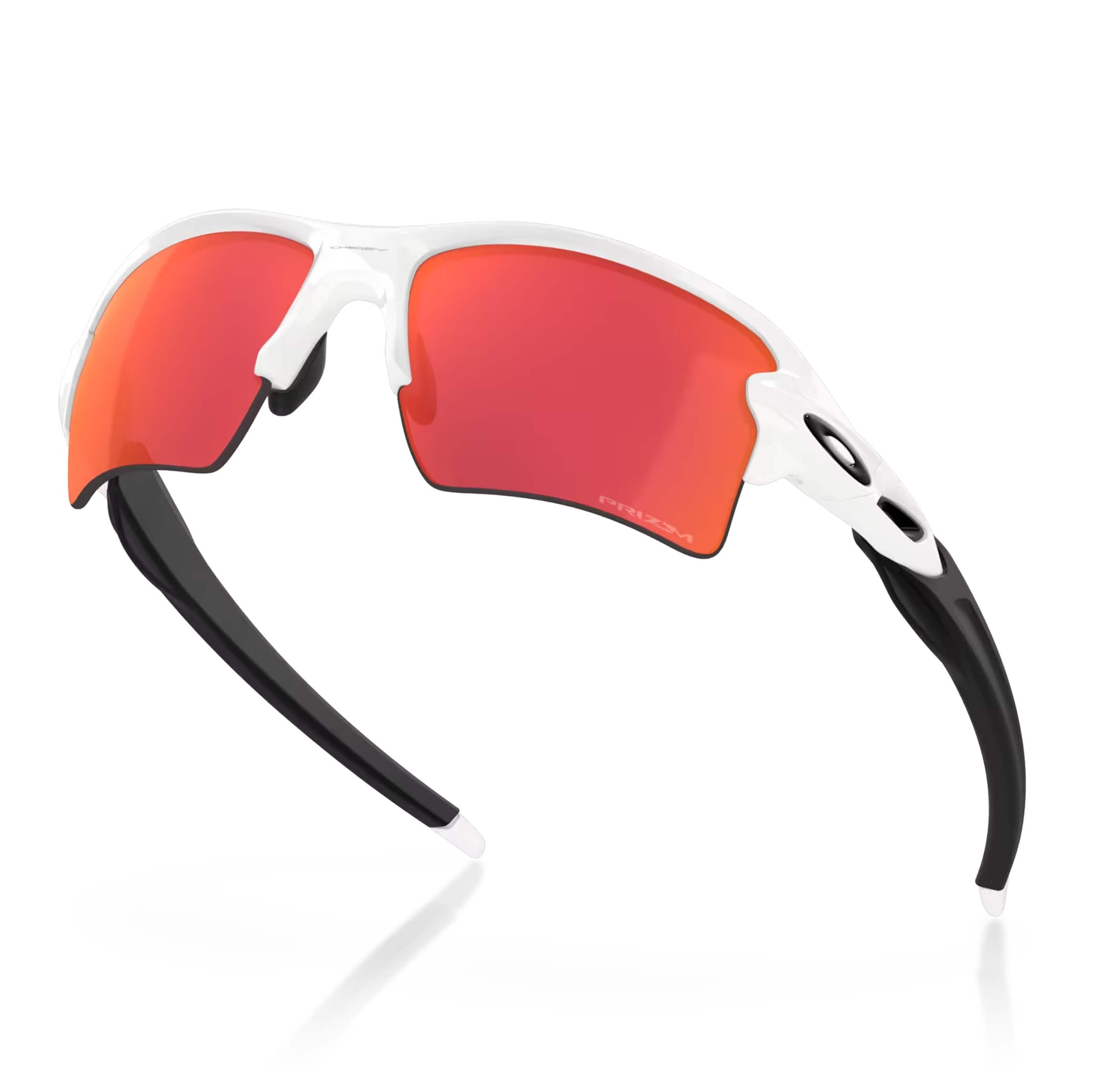 Oakley Flak Jacket 2.0 XL Sunglasses Polished White Frame with Prizm Baseball Outfield Lens-Safety Glasses USA