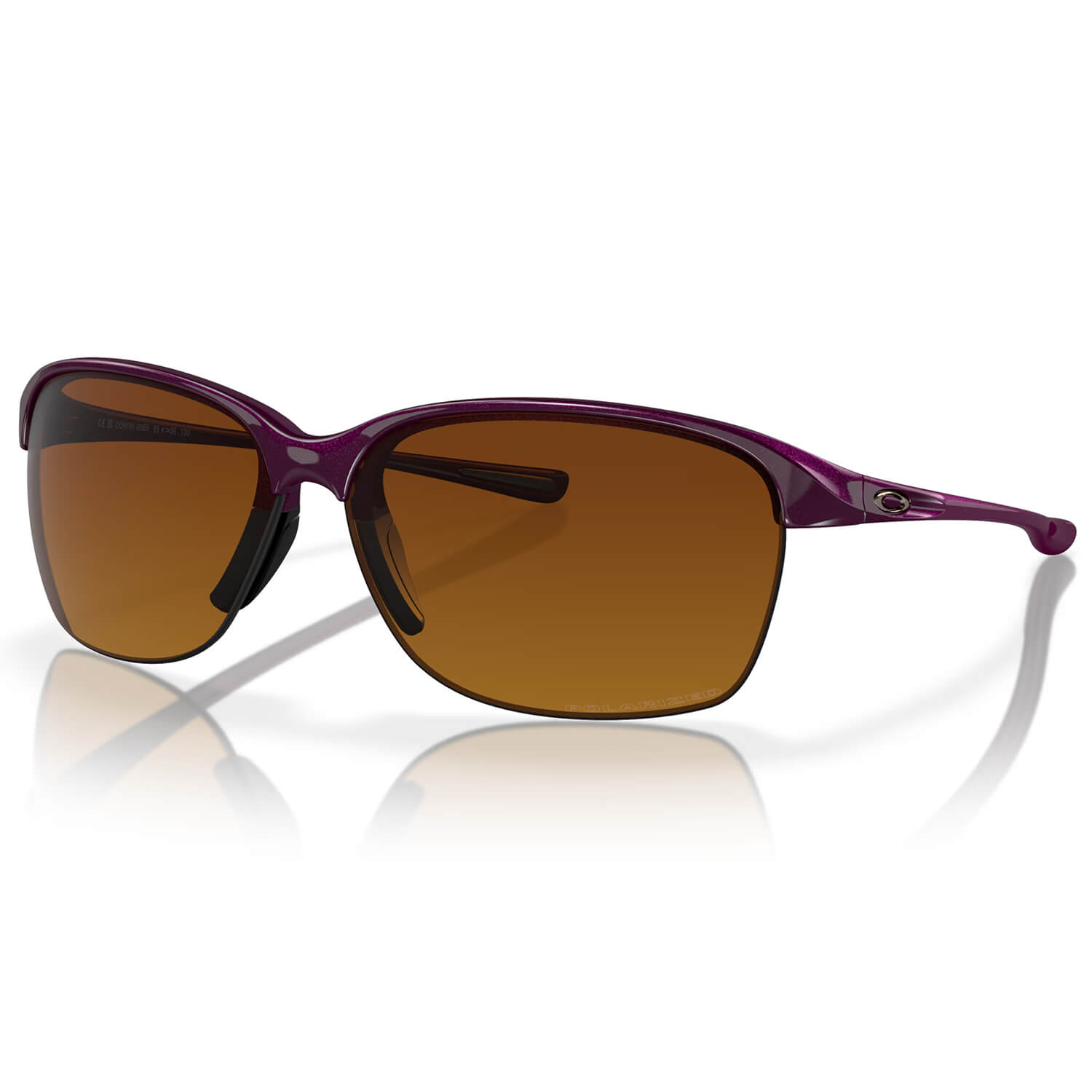 Oakley Unstoppable Sunglasses with Raspberry Spritzer Frame and Brown Gradient Polarized Lens-Safety Glasses USA