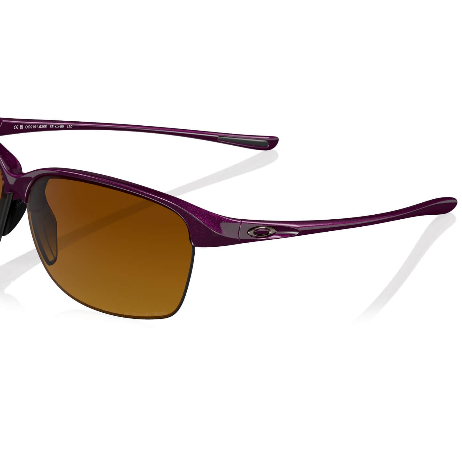 Oakley Unstoppable Sunglasses with Raspberry Spritzer Frame and Brown Gradient Polarized Lens-Safety Glasses USA