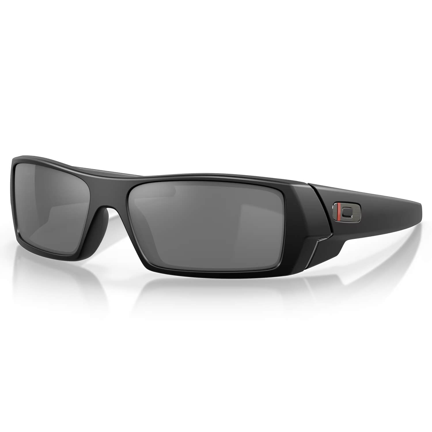 Oakley SI Thin Red Line Gascan Sunglasses Matte Black with Black Iridium Lenses-Safety Glasses USA