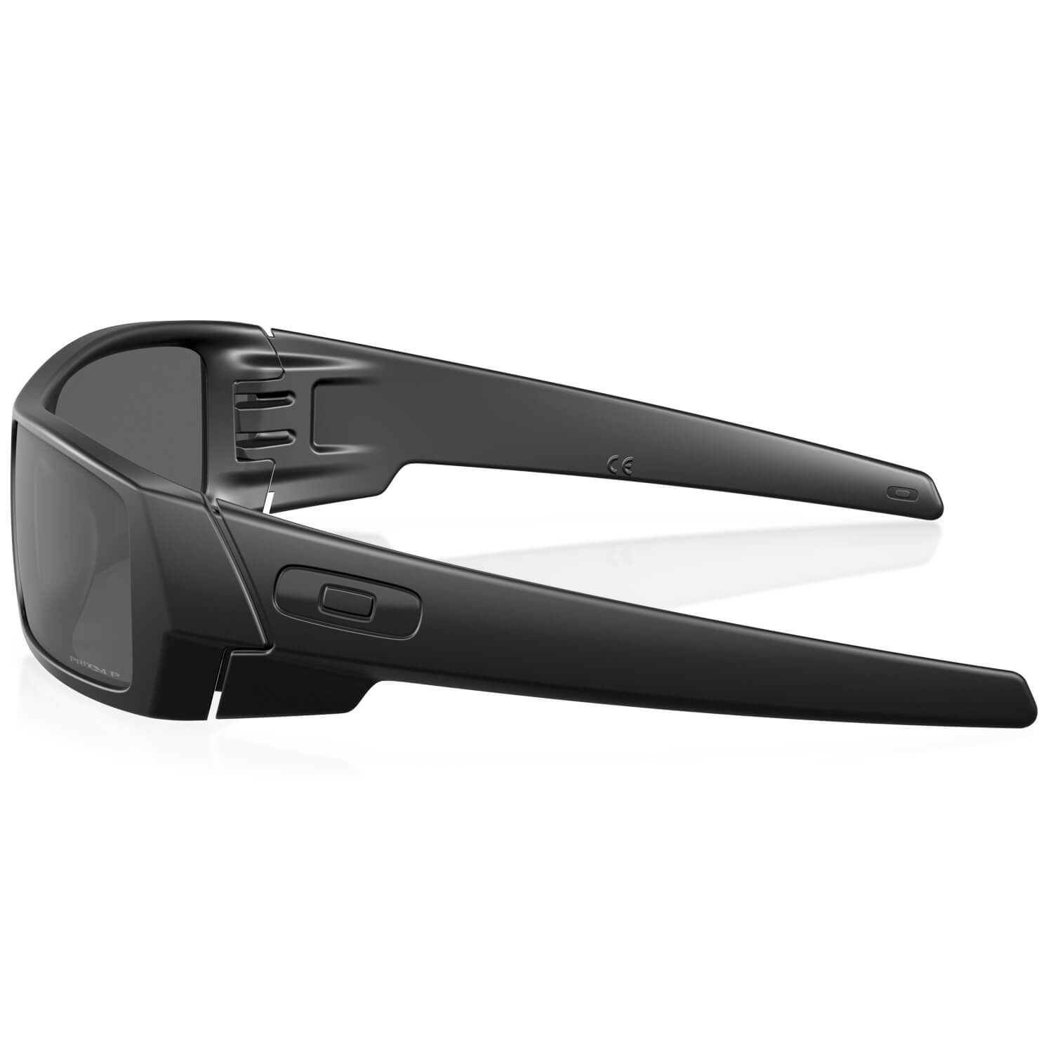 Oakley SI Gascan Blackside Sunglasses Matte Black with Prizm Black Polarized Lenses-Safety Glasses USA