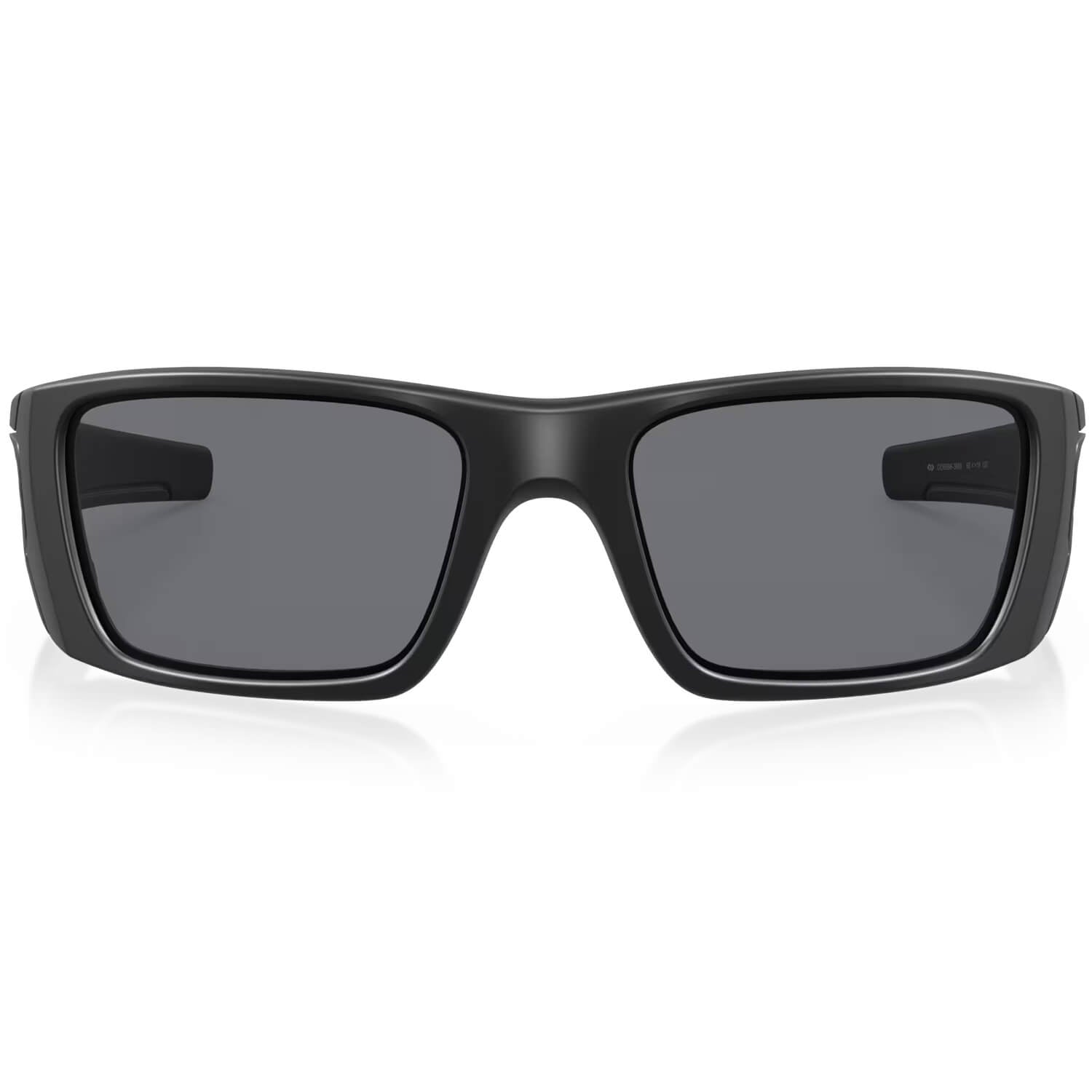 Oakley SI Fuel Cell Matte Black with RWB US Flag Icon and Grey Lenses-Safety Glasses USA