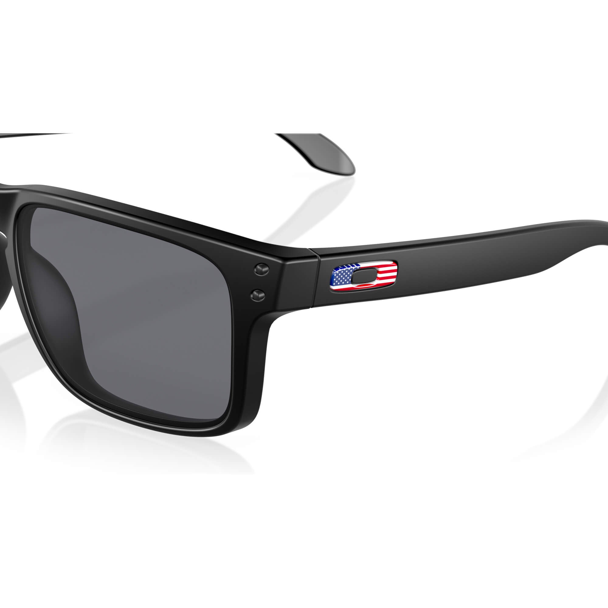 Oakley SI Holbrook USA Flag Sunglasses Matte Black with Gray Lenses-Safety Glasses USA-7