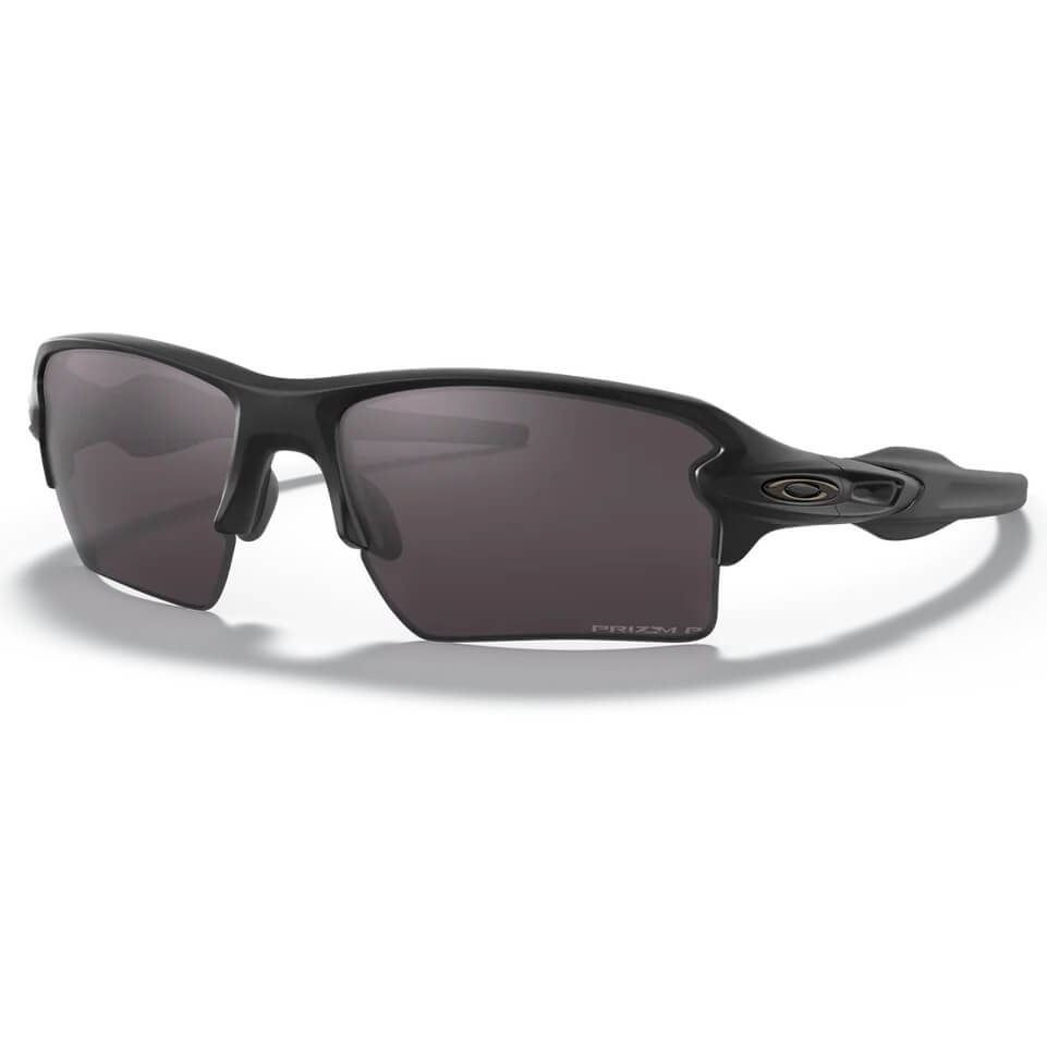 Oakley SI Flak Jacket 2.0 XL Matte Black with Prizm Grey Polarized Lenses-Safety Glasses USA