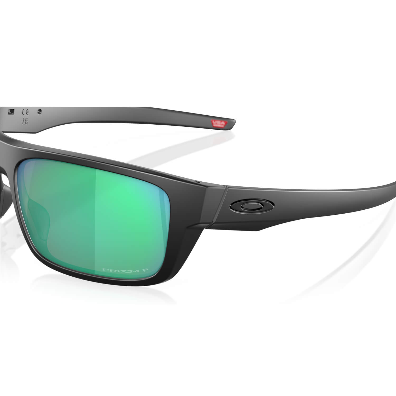 Oakley SI Drop Point Sunglasses with Matte Black Frame and Prizm Maritime Polarized Lens-Safety Glasses USA
