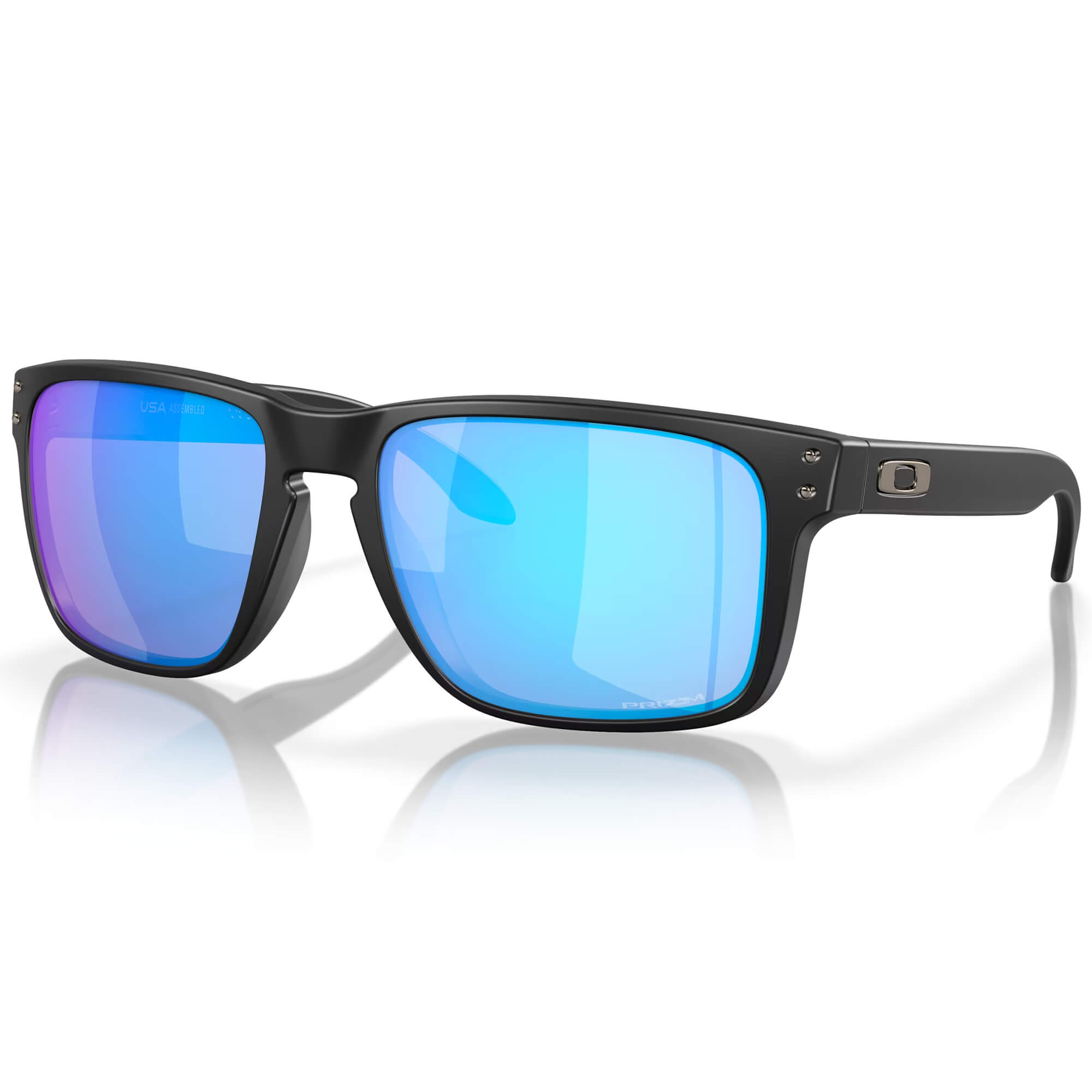 Oakley SI Holbrook XL Sunglasses Matte Black with Prizm Sapphire Lenses-Safety Glasses USA-1