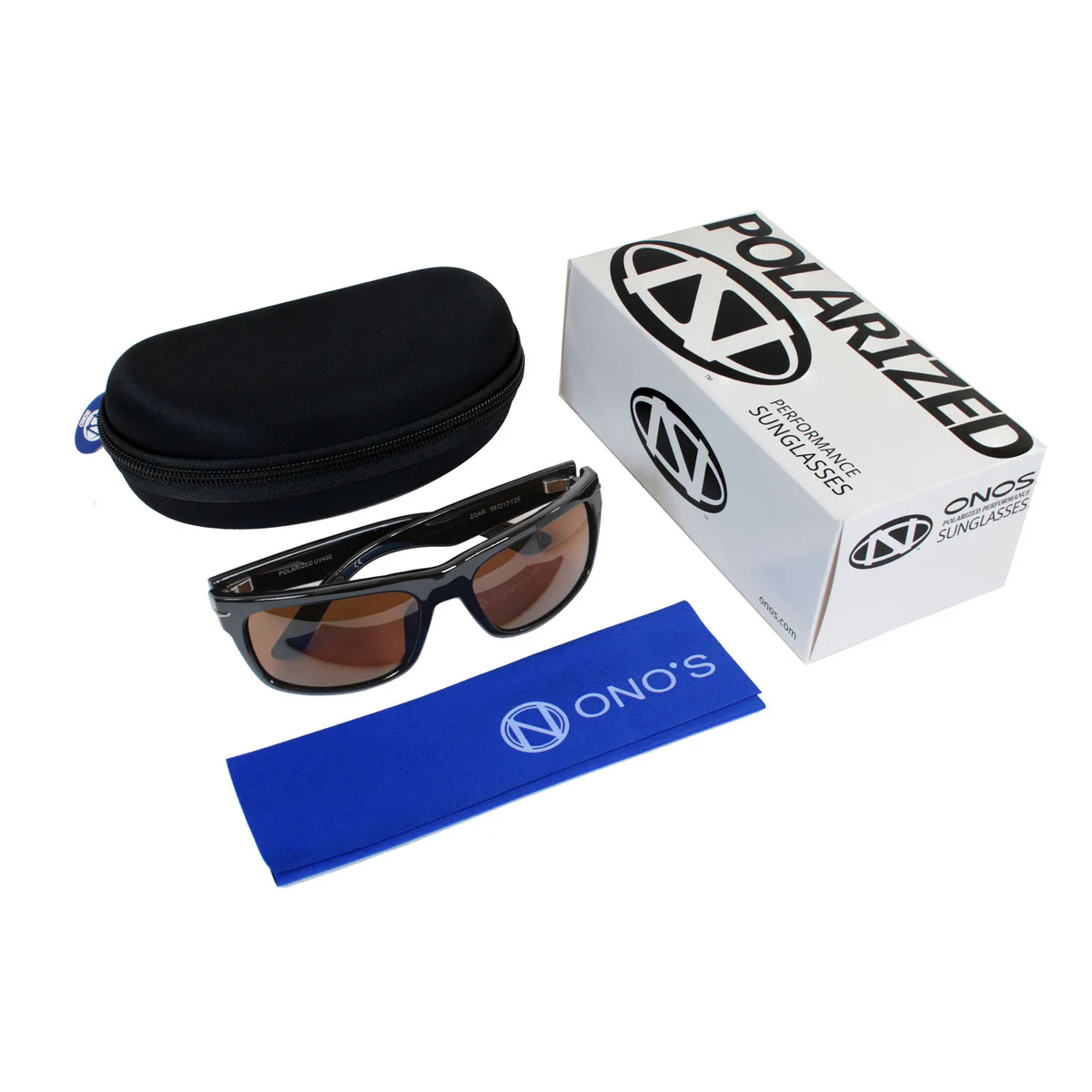 ONOS Polarized Bifocal Sunglasses box contents
