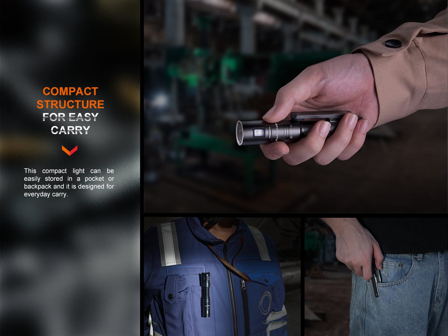 Fenix LD12R Dual Light Flashlight - 600 Lumens-FX-LD12R-Safety Glasses USA-7