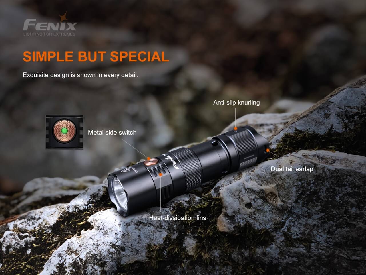 Fenix PD25R Rechargeable LED Flashlight--Safety Glasses USA-8