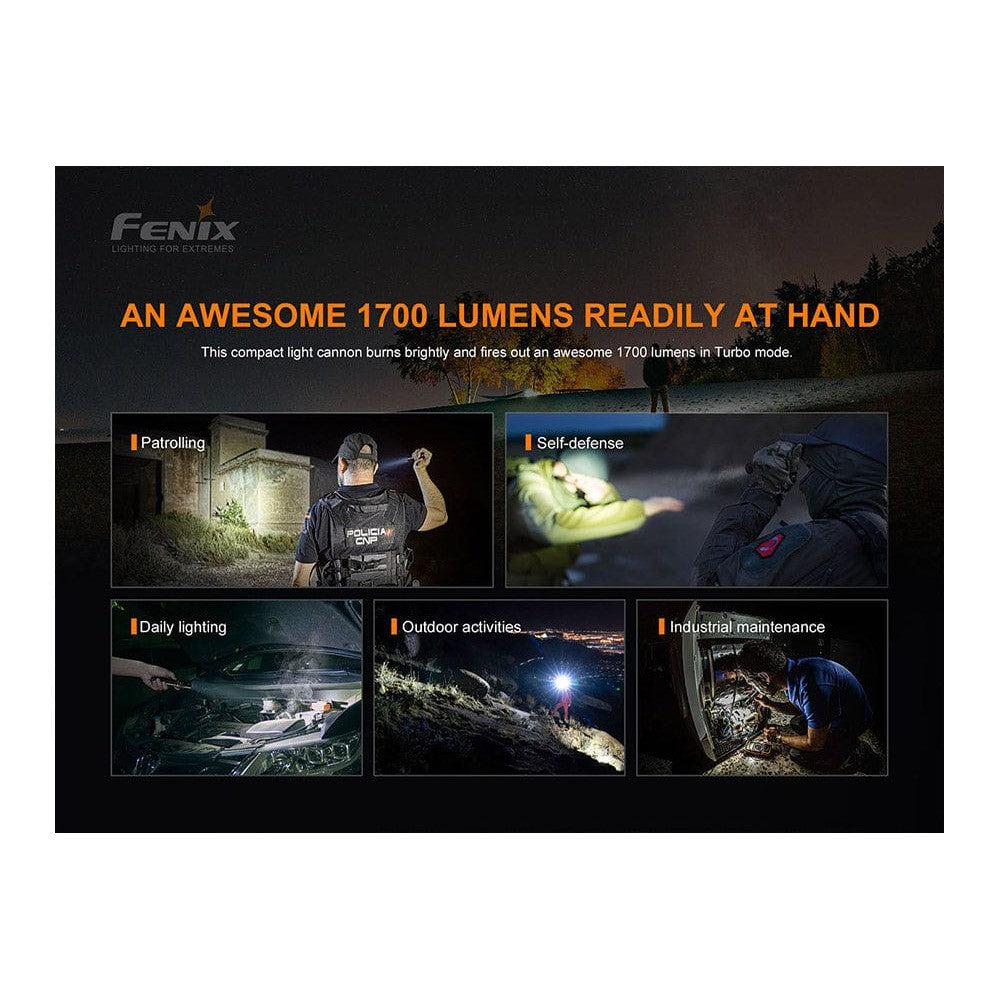 Fenix PD35 V3.0 Everyday Carry Flashlight - 1700 Lumens--Safety Glasses USA-6