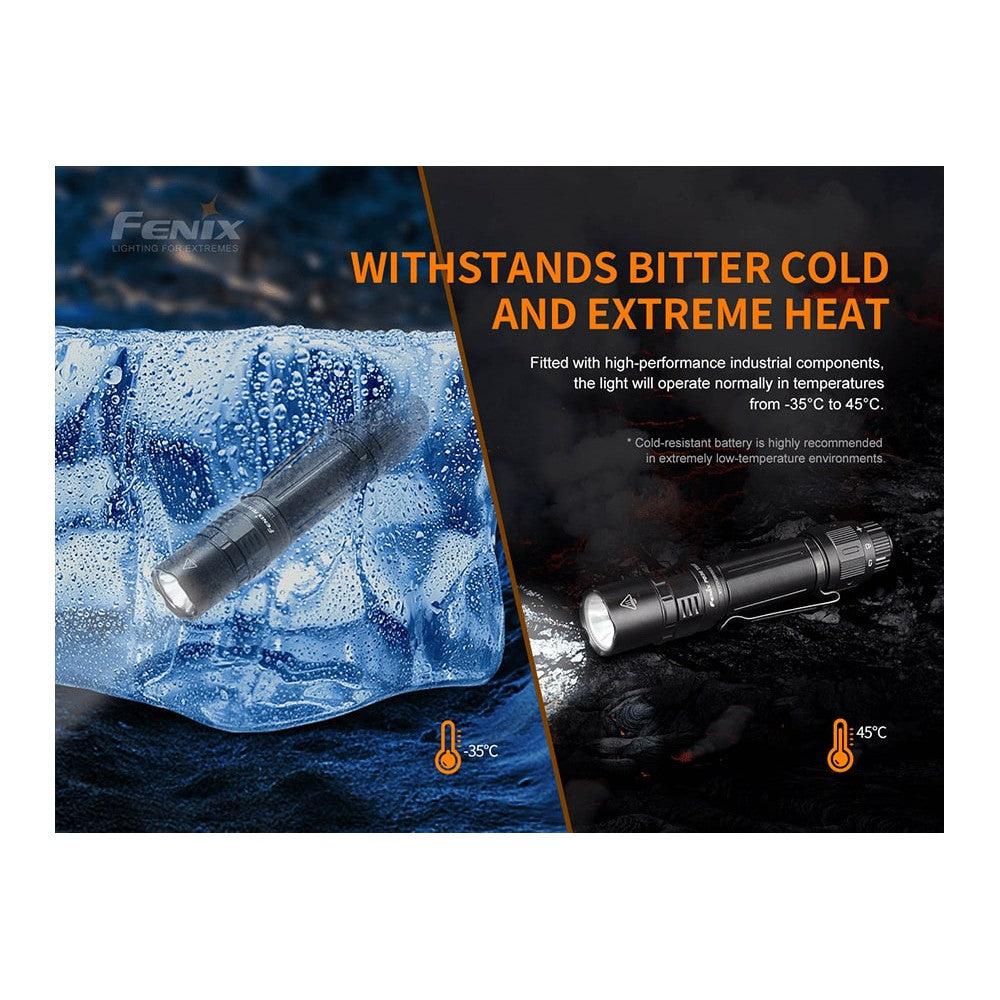 Fenix PD36 TAC Tactical Flashlight - 3000 Lumens-sku-44858620772648-Safety Glasses USA-9