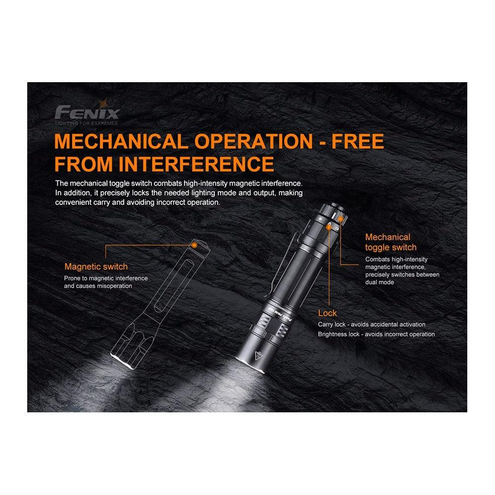 Fenix PD36 TAC Tactical Flashlight - 3000 Lumens-sku-44858620772648-Safety Glasses USA-8