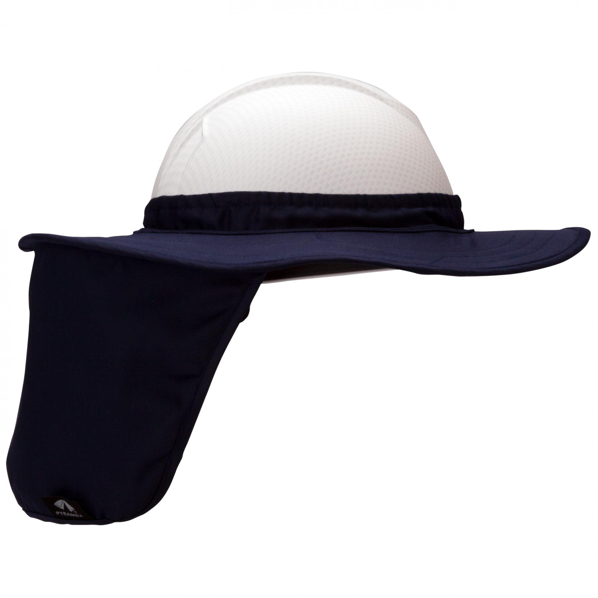 Pyramex HPSHADE Hard Hat Brim with Neck Shade-HPSHADE60-Blue-Safety Glasses USA-5