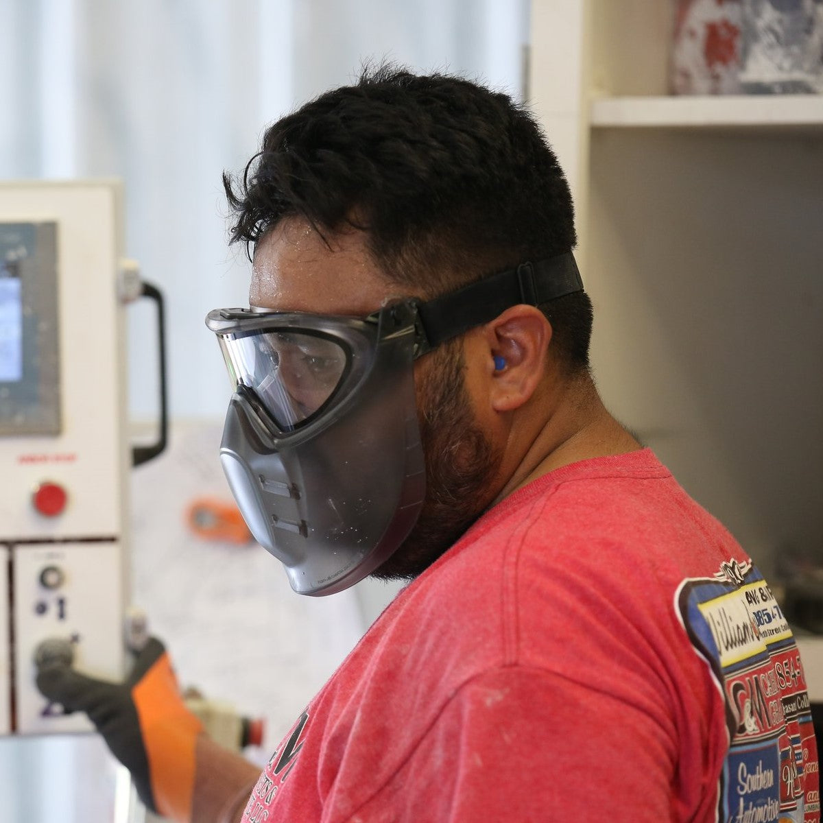 Pyramex GG504TSHIELD Capstone Goggle with Removable Face Shield - Clear H2X Anti-Fog Lens-Safety Glasses USA-2