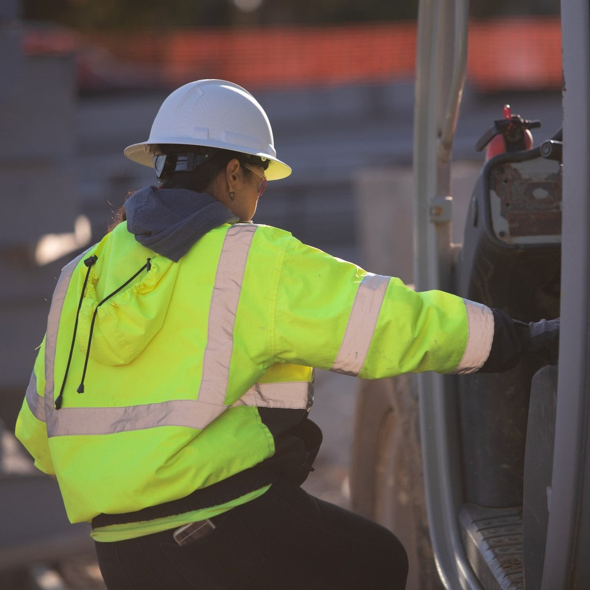 Pyramex RJ32 Type R Class 3 Safety Jacket With Quilted Liner-Safety Glasses USA-5