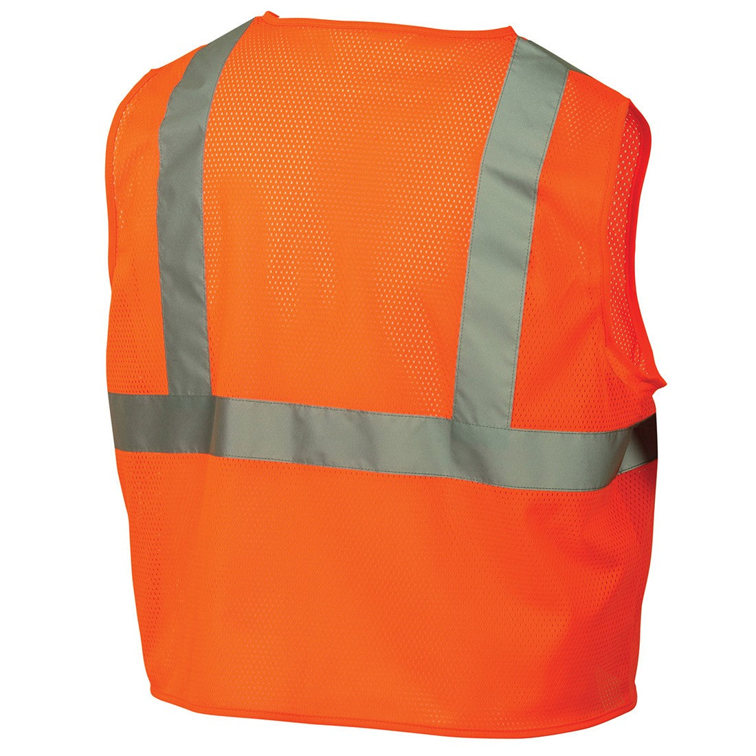 Pyramex RVZ2120 Type R Class 2 Mesh Safety Vest - Orange Back