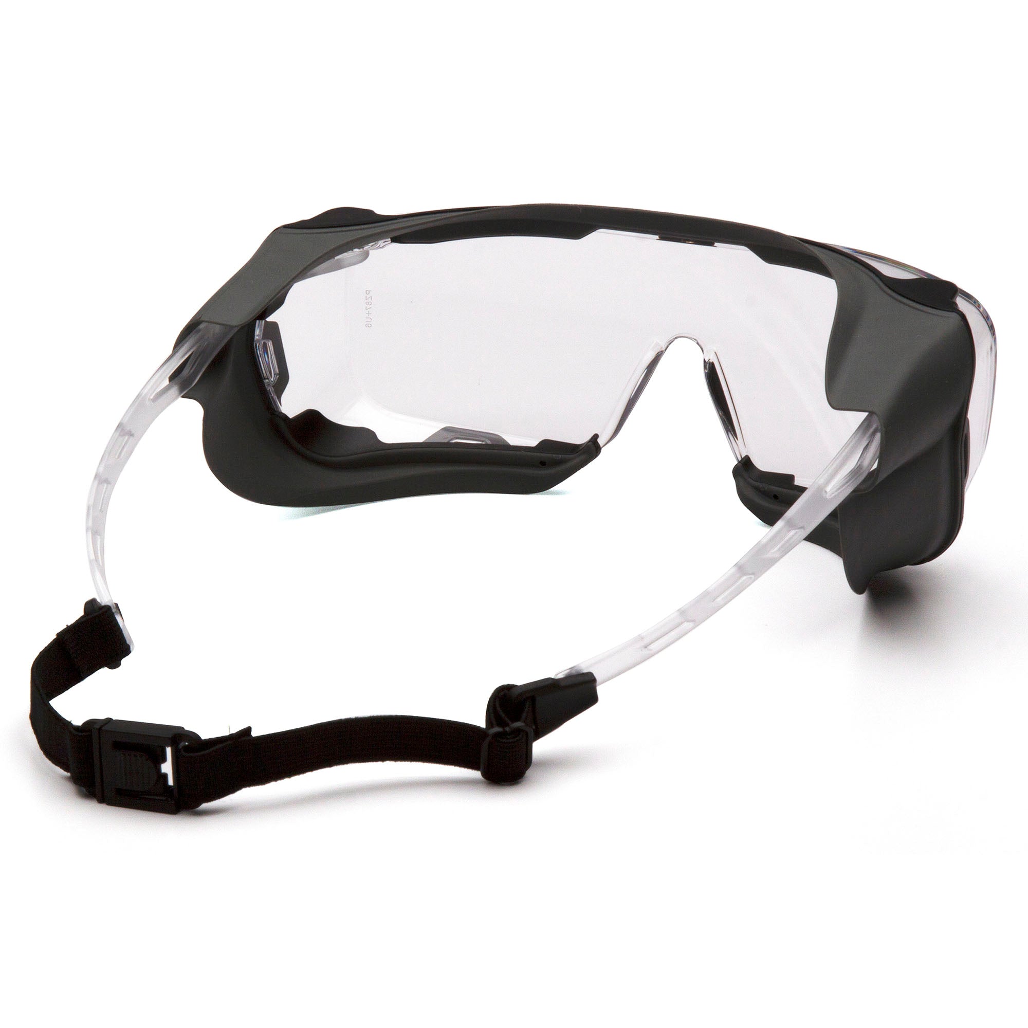 Pyramex S9910STMRG Cappture Safety Glasses Rubber Gasket and Nose Bridge View