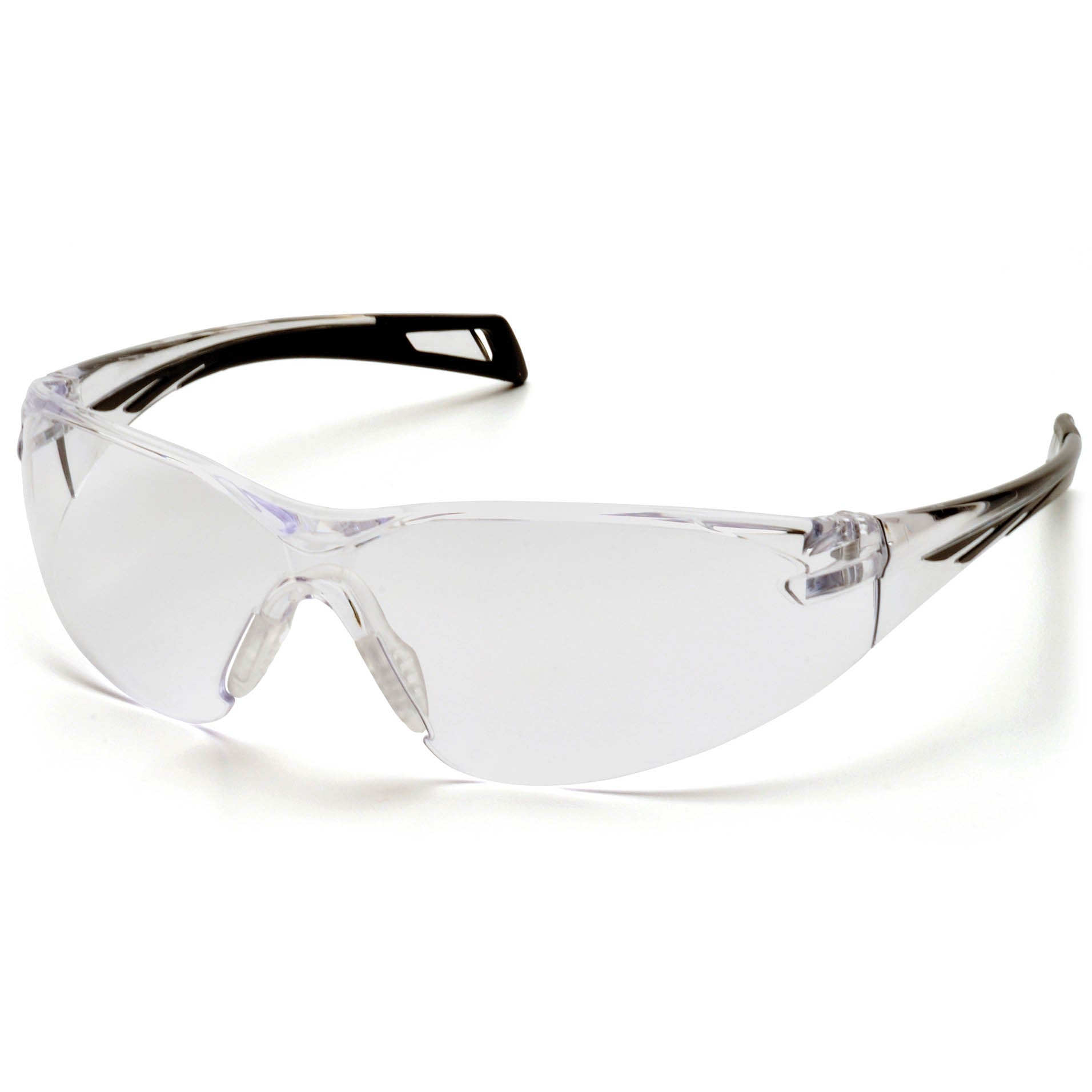 Pyramex SB7110S PMXSLIM Safety Glasses Black Temples Clear Lens