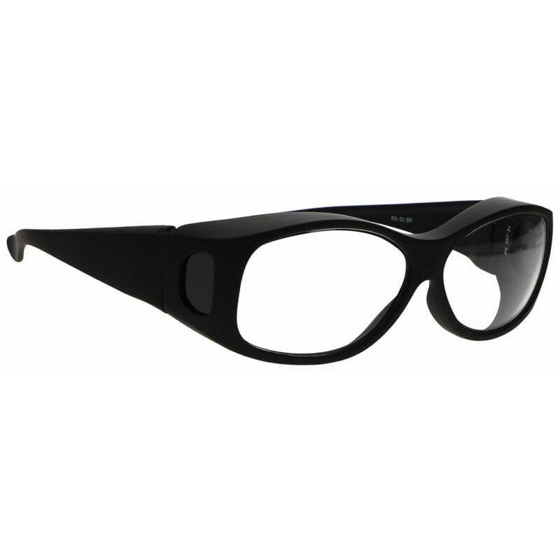 Phillips 33 Over-Prescription Radiation Glasses with Black Frame