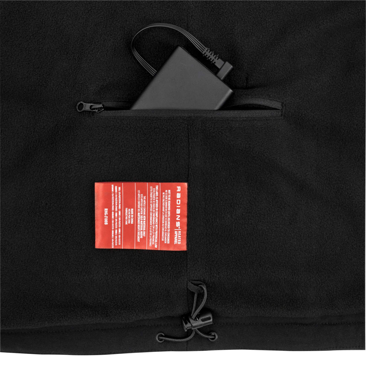 Radians RHG-J100B Heated Men's Soft Shell Jacket--Safety Glasses USA-11