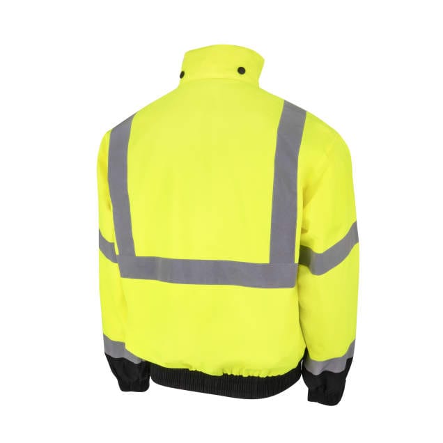 Radians RHG-SJ13G 3-in-1 Class 3 Hi-Vis Bomber Jacket with Inner Heated Vest--Safety Glasses USA-3