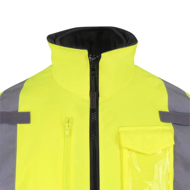 Radians RHG-SJ13G 3-in-1 Class 3 Hi-Vis Bomber Jacket with Inner Heated Vest--Safety Glasses USA-7