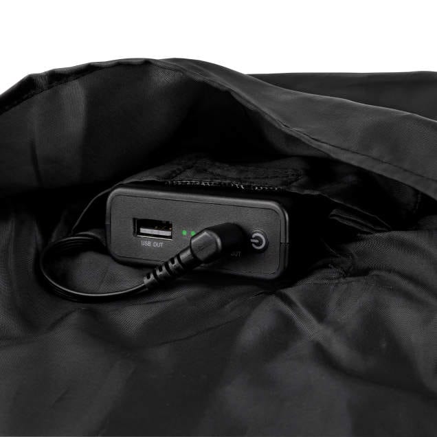 Radians RHG-SJ13G 3-in-1 Class 3 Hi-Vis Bomber Jacket with Inner Heated Vest--Safety Glasses USA-13