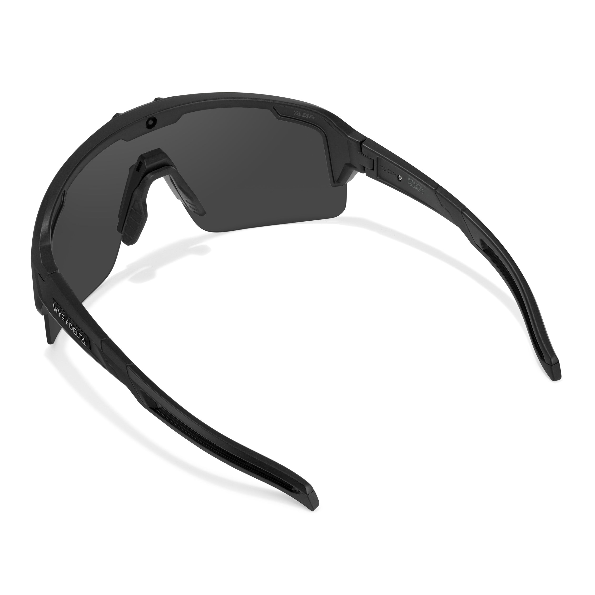 Wye Delta Z87+ REACTIV Green Revo Polarized Safety Glasses