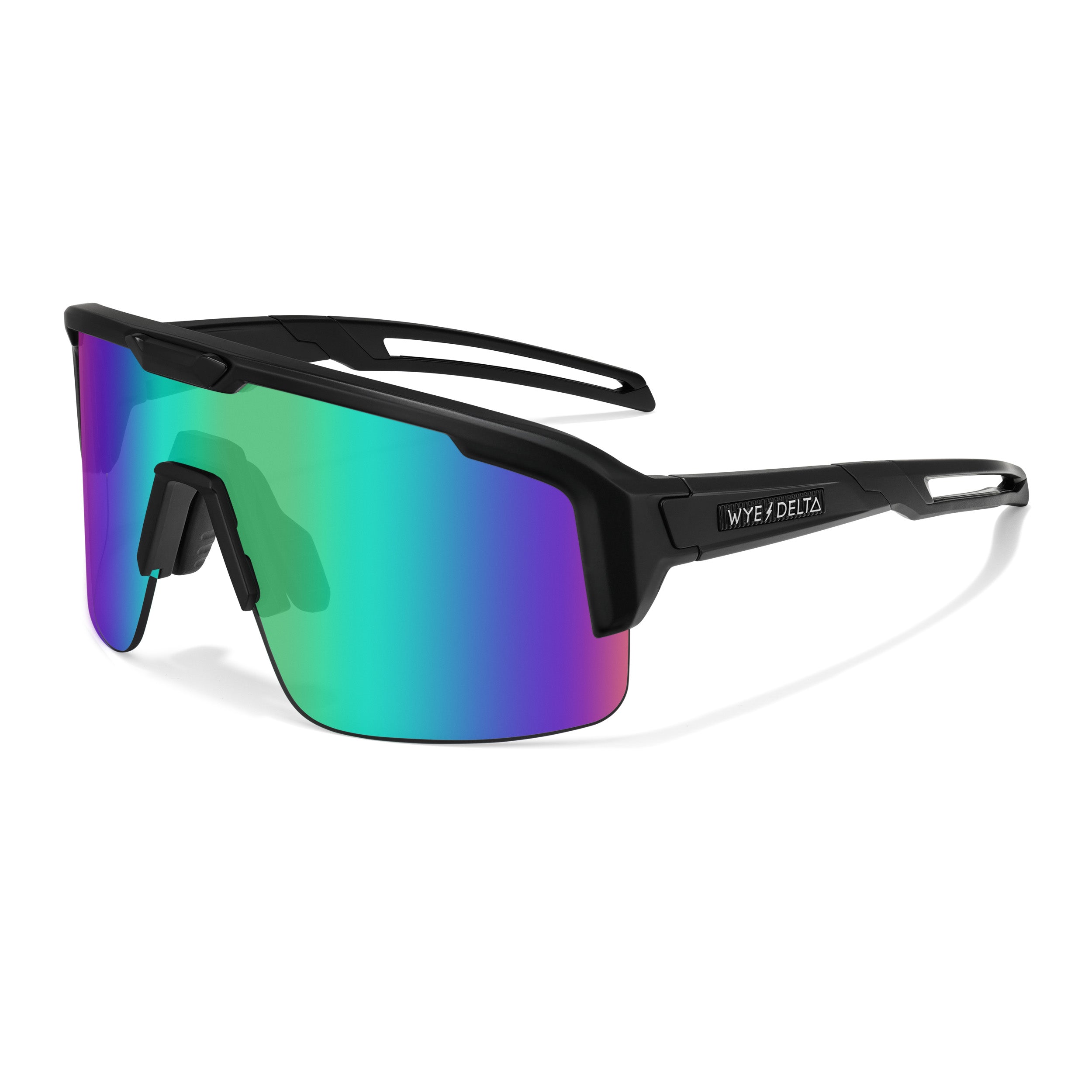 Wye Delta Z87+ REACTIV Green Revo Polarized Safety Glasses