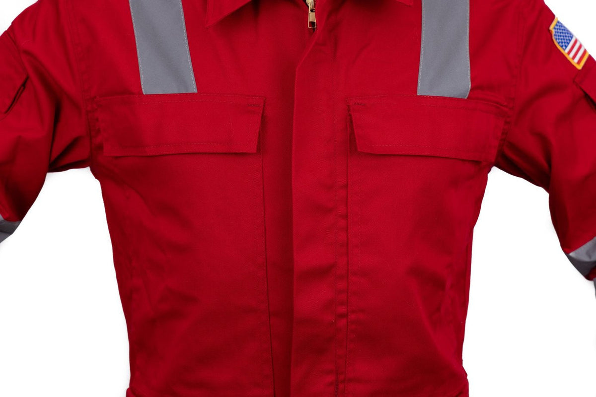 Just In Trend Premium High-Visibility Coveralls with Leg Zipper