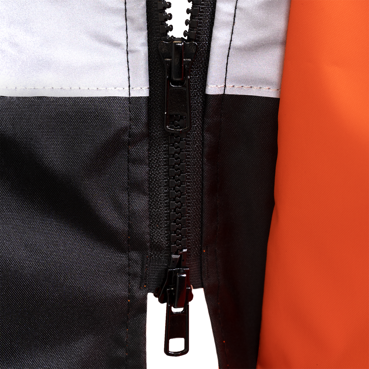 Jorestech Hi-Vis Yellow/Black Rain Jacket with 2" Reflective Strips