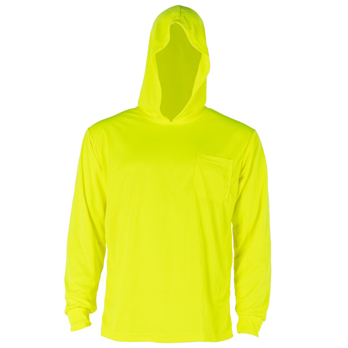 Jorestech Hi-Vis Safety Long Sleeve Shirt with Hoodie