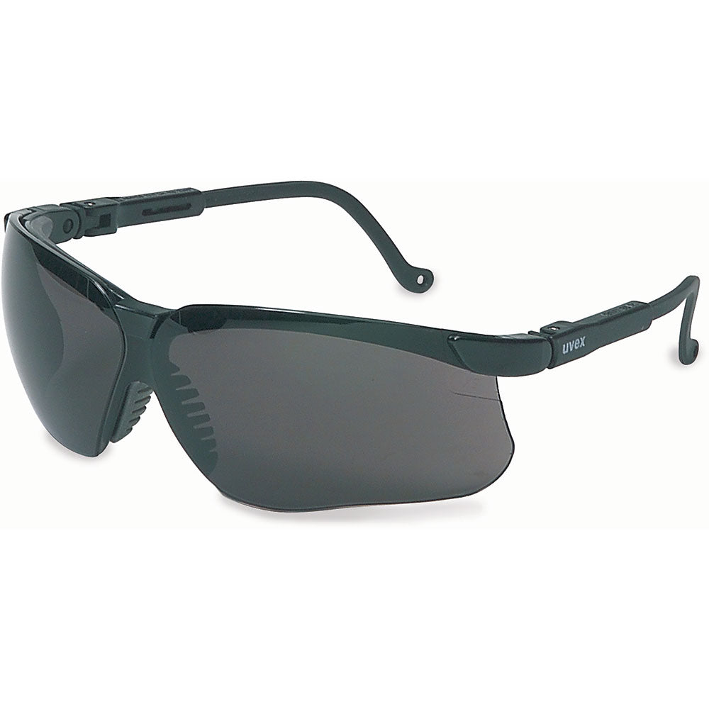 Uvex Genesis Safety Glasses Made in USA-S3212HS-Black-Gray Anti-Fog-Safety Glasses USA-4