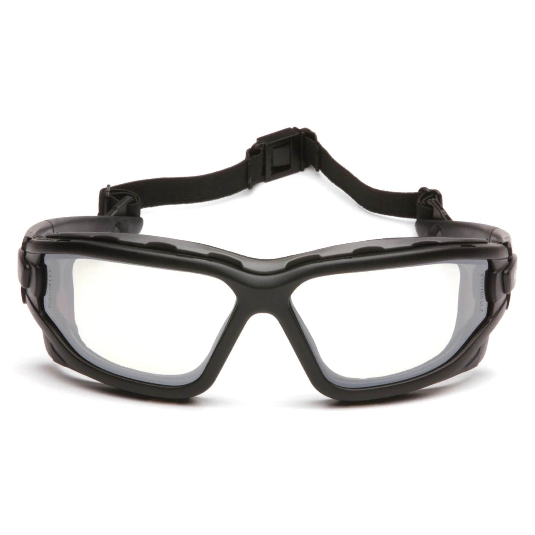 Pyramex I-Force Safety Goggle/Glasses Black Frame Indoor/Outdoor Anti-Fog Lenses-SB7080SDT-Safety Glasses USA-3