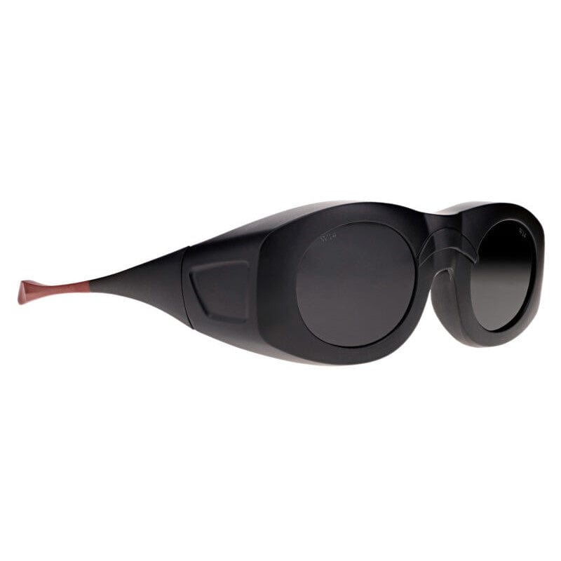 Phillips Fitover Welding Glasses with Black Frame and Shade 14 Lens Front View