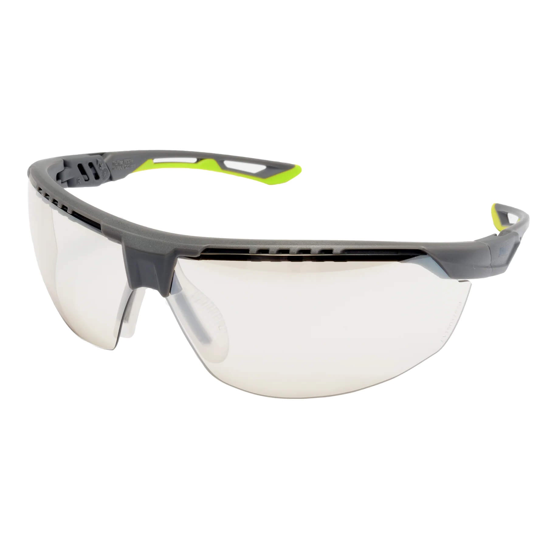 Pyramex TruFlex Safety Glasses-Gray Lime Frame - Indoor Outdoor AF Lens-SGL11380DT-Safety Glasses USA-13