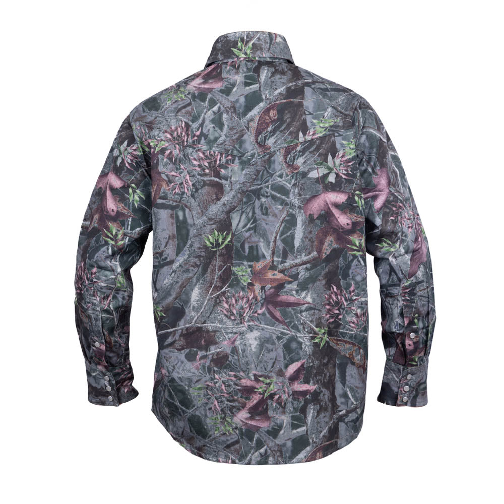 Just In Trend Flame-Resistant Camouflage Shirt - 100% Cotton
