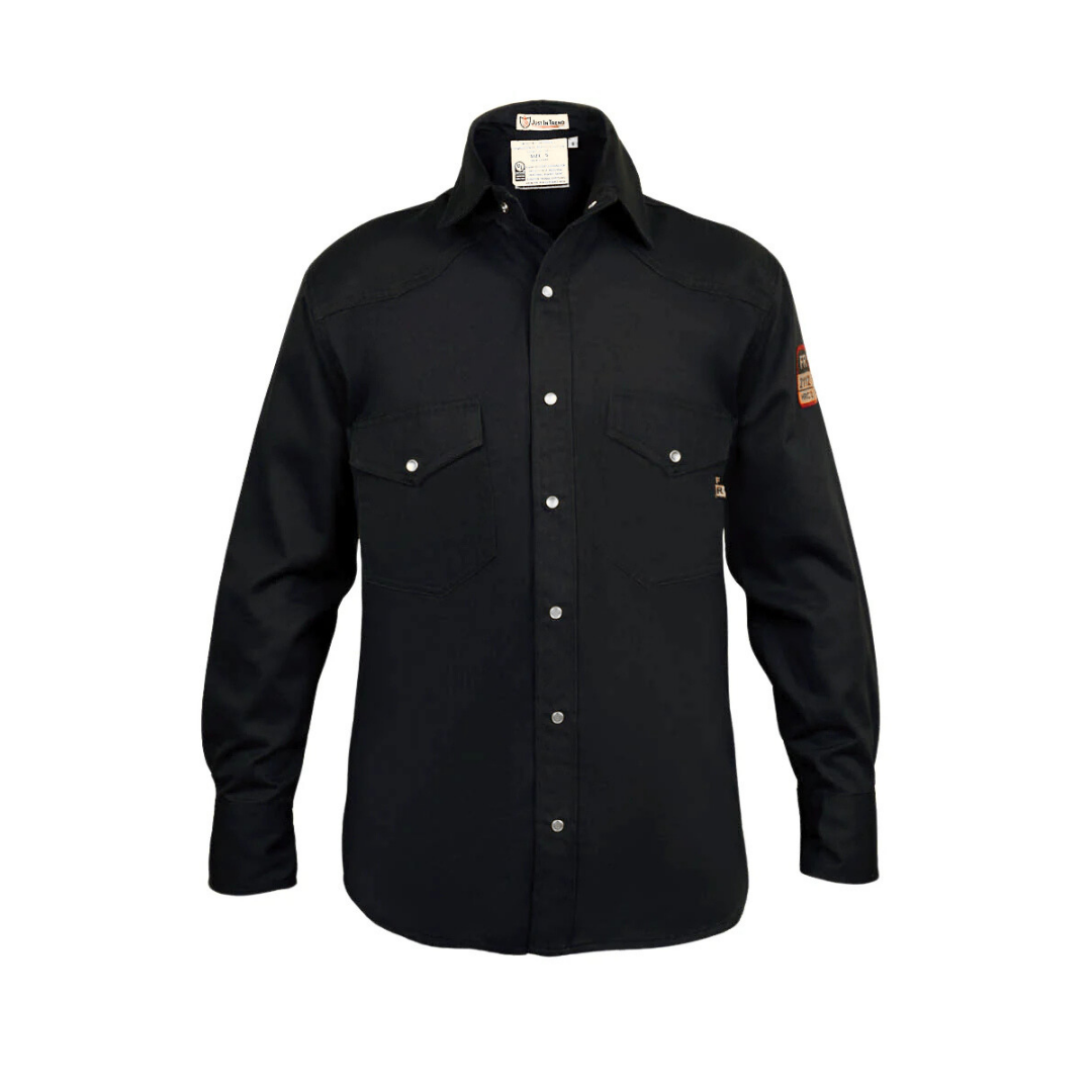 Just In Trend Flame-Resistant Welding Shirt - 100% Cotton
