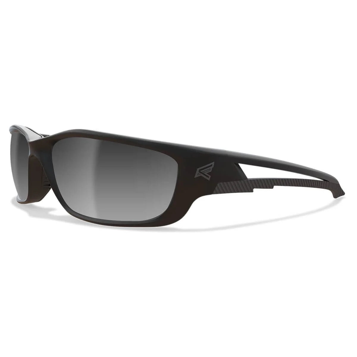 Edge Kazbek XL Safety Glasses-SK-XL117-Black Frame - Silver Mirror Lens-Safety Glasses USA-9
