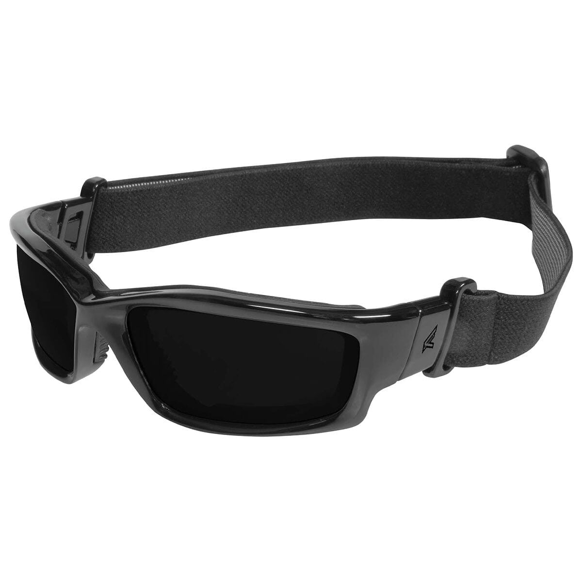 Edge Kazbek Safety Glasses/Goggles Black Foam Padded Frame with Smoke Vapor Shield Anti-Fog Lenses-SK116-SP-Safety Glasses USA-1