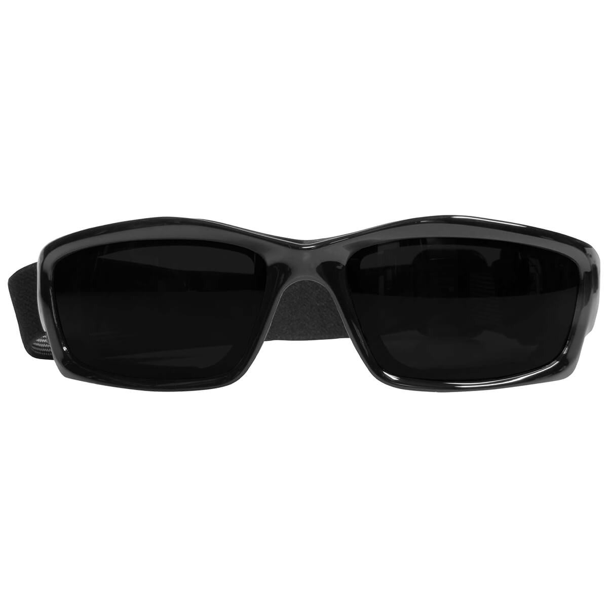 Edge Kazbek Safety Glasses/Goggles Black Foam Padded Frame with Smoke Vapor Shield Anti-Fog Lenses-SK116-SP-Safety Glasses USA-3