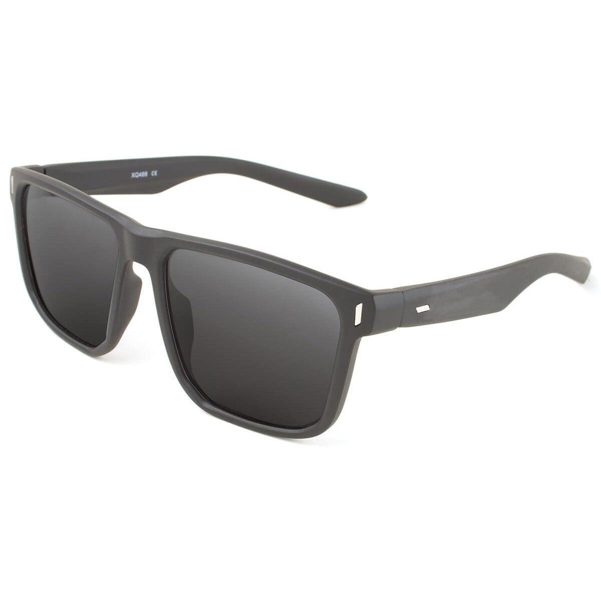 SOLECT Drifter Men's Polarized Sunglasses-Matte Black w/Gray Polarized Lens-SLT-18BK23P-Safety Glasses USA-13