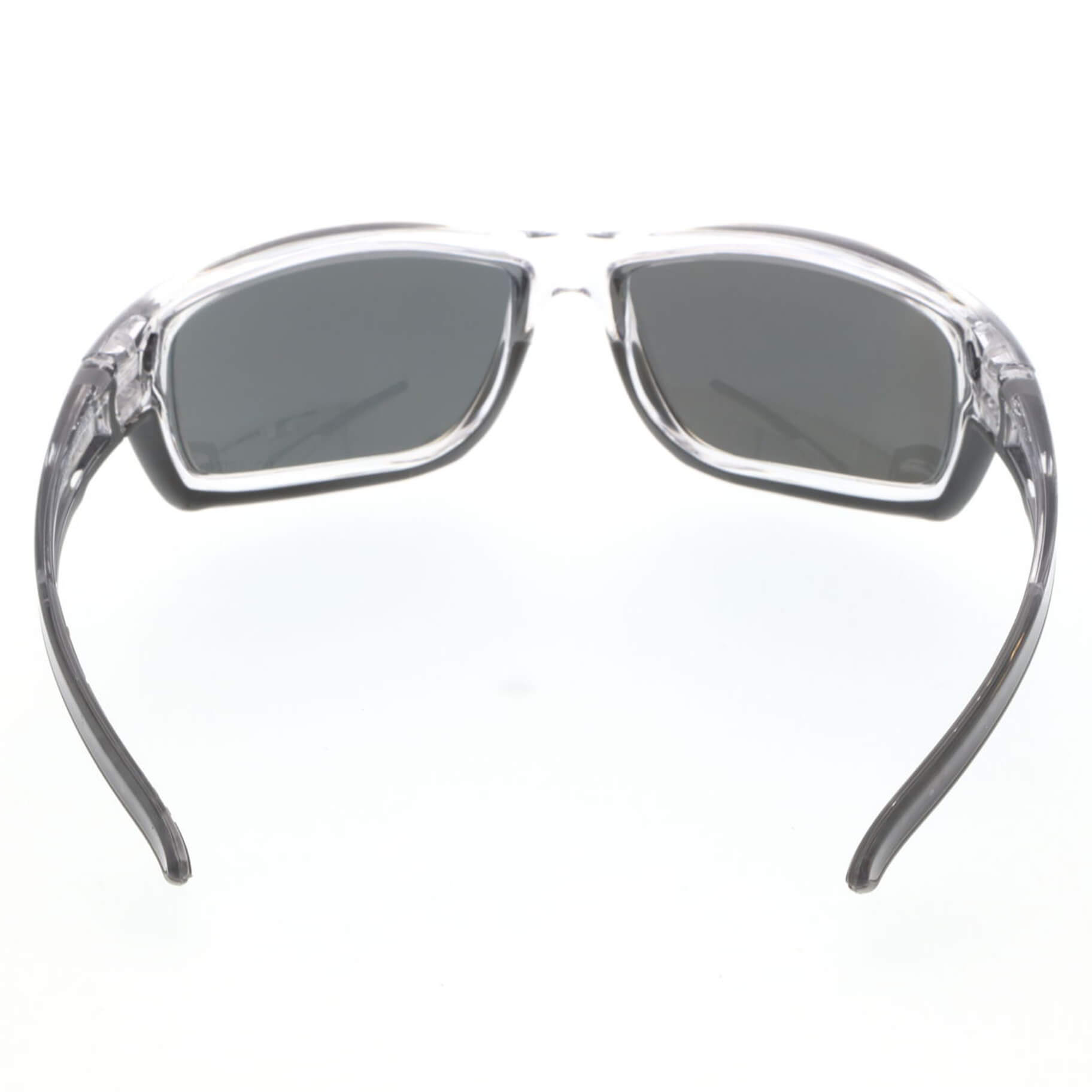 MCR Safety Swagger SR4 Safety Glasses with Clear Frame and Polarized Black Mirror MAX36 Anti-Fog Lens-Safety Glasses USA-5