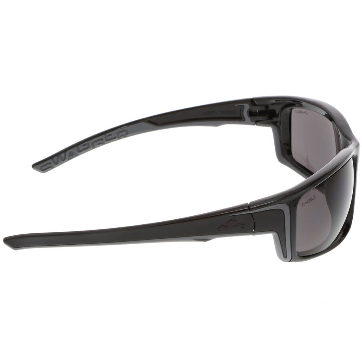 MCR Safety Swagger SR4 Safety Glasses with Black Frame and Gray Lens-Safety Glasses USA-4
