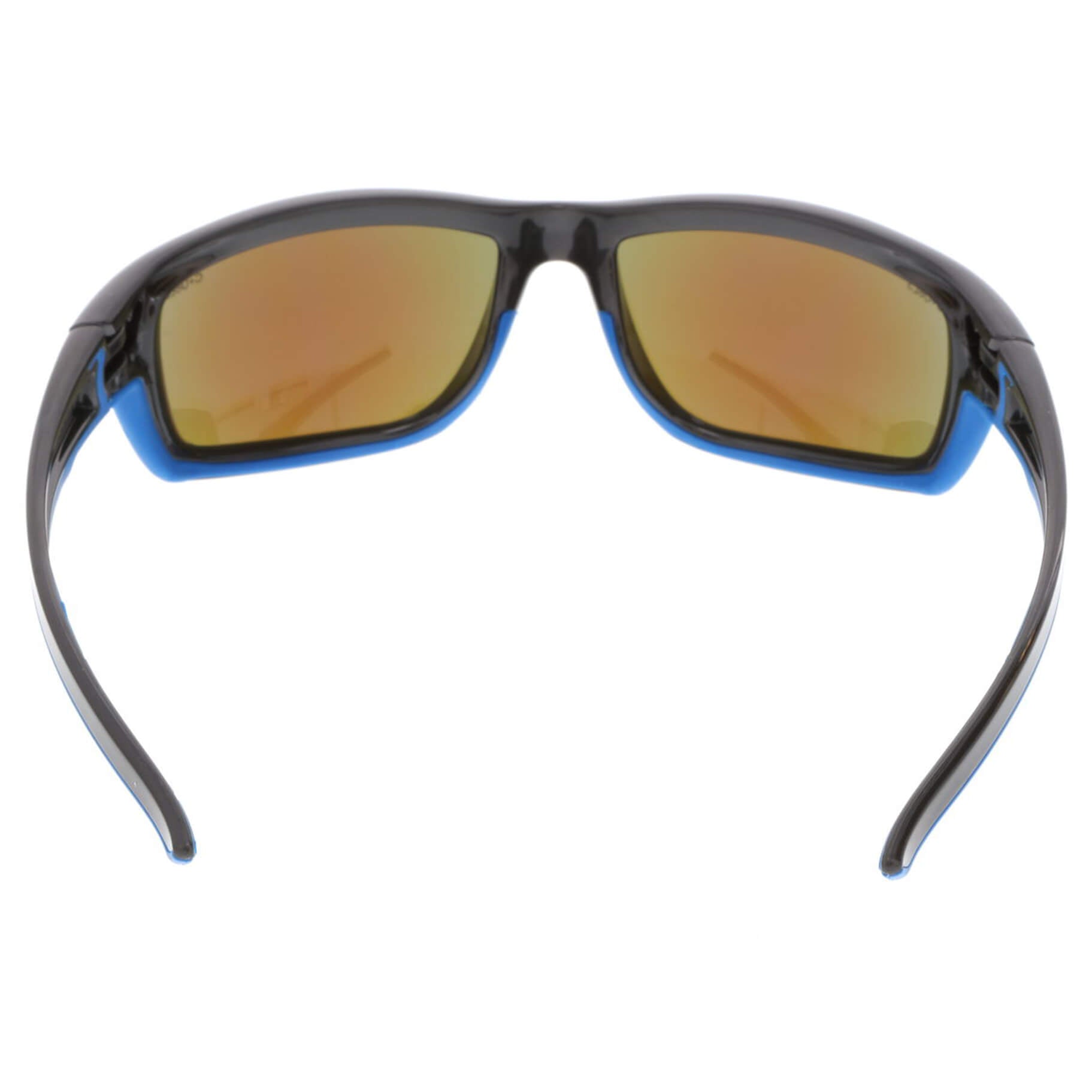 MCR Safety Swagger SR4 Safety Glasses with Gun Metal Frame and Blue Diamond Mirror Lens-Safety Glasses USA-7