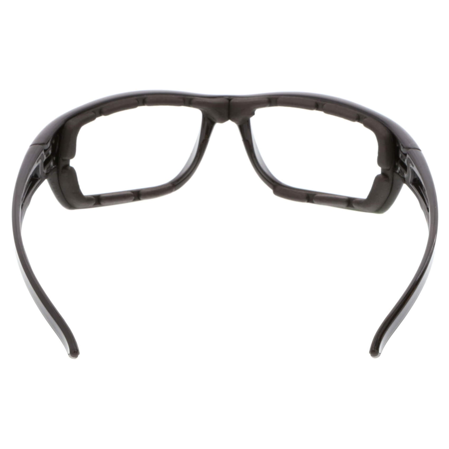 MCR Safety Swagger SR5 Foam-Lined Safety Glasses with Black Frame and Clear Anti-Fog Lens-Safety Glasses USA-5
