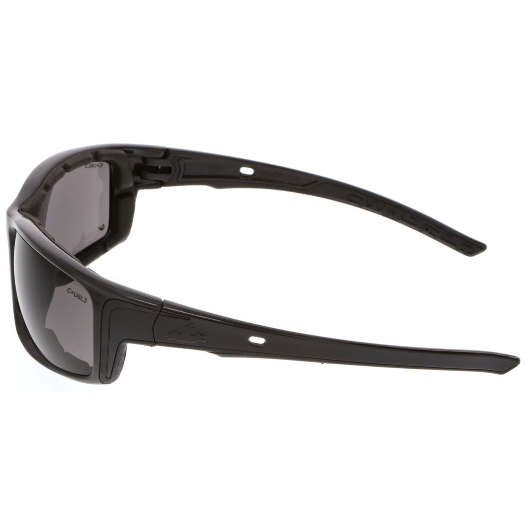 MCR Safety Swagger SR5 Foam-Lined Safety Glasses with Black Frame and Gray Anti-Fog Lens-Safety Glasses USA-3